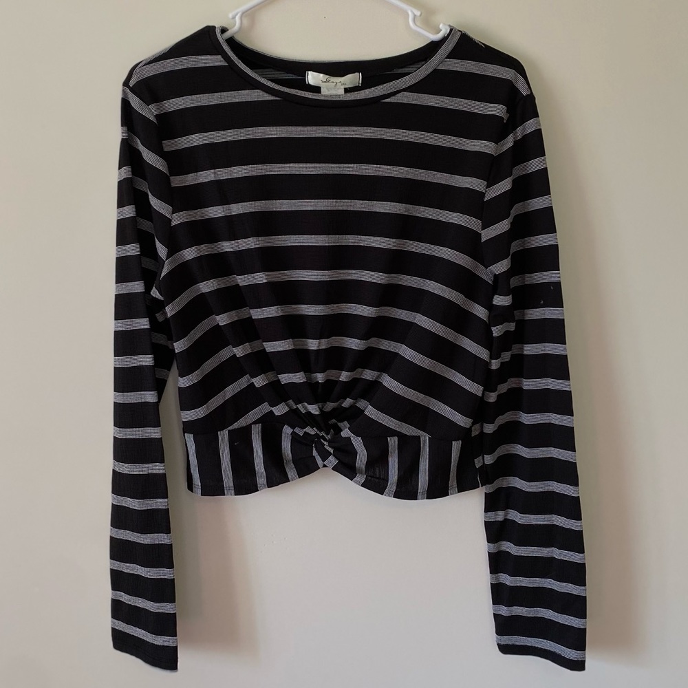 Long Sleeve Crop Top